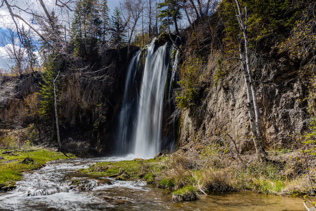 Spearfish Falls in Spearfish Canyon